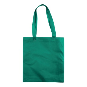 ON™ Heat-sealed 80 g/m2 non-woven fabric shopping bag with gusset and long handles