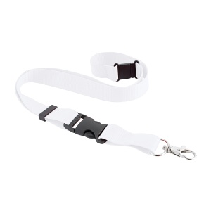 ON™ Lanyard with snap hook, safety release and key release clasps