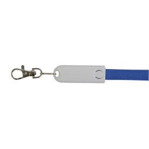 ON™ Lanyard with snap hook, with charging cable function with Micro-USB/Lightning/USB type C/U