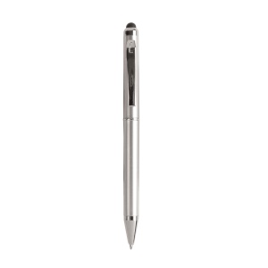 ON™ Plastic twist pen with touchscreen rubber tip