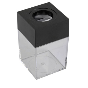 ON™ Plastic/metal staple holder, magnetic upper edge with 20 staples included