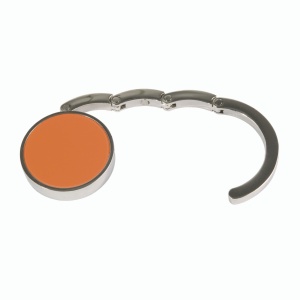 ON™ Round metal bag hook, dual-magnet reinforced closure, in a black box