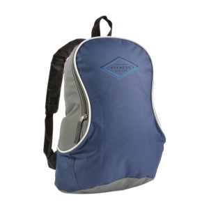 ON™ 600D polyester two-tone backpack with padded straps