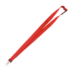 ON™ Satin lanyard with safety release clasp