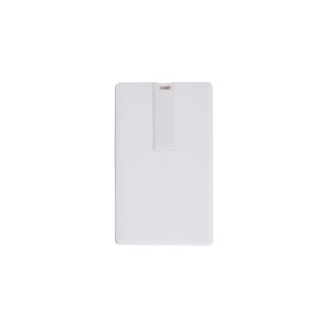 ON™ Plastic card-shaped 4 GB pen drive. Upload on request with delivery in 2 weeks