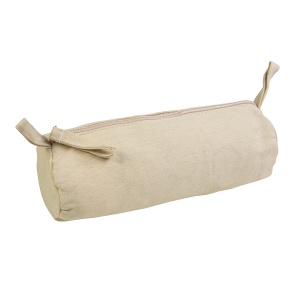 ON™ Cotton beauty case 220 g/m2 with zipper, 8 x 22 cm