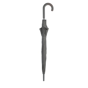 ON™ Automatic umbrella with rubberised handle and ferrule - slightly stained handle