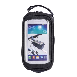 ON 600D polyester bicycle bag with mobile holder - Img 2