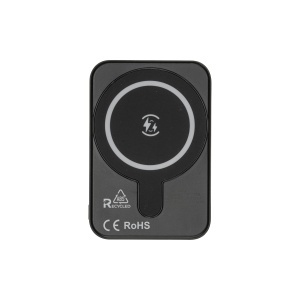 ON Baterie externă magnetică R-ABS 5000 mAh, ieșire wireless de 15W cu autocolant magnetic
