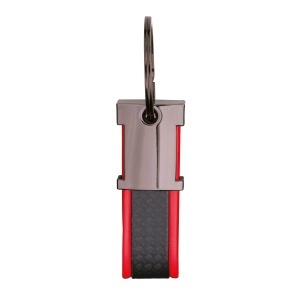 ON Breloc din metal brunat și PU bicolor, cu spațiu potrivit pentru logo-ul din rășină - Img 12