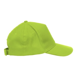 ON Cotton 5-panel cap with 2 mm-thick visor, embroidered eyelets and adjustable velcro strap - Img 7