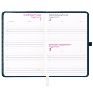ON Daily planner 2027, thermo-varnished PU hard cover with stitching around the perimeter - Img 14