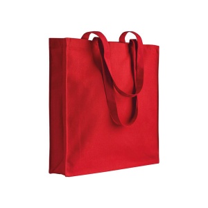 ON Geantă de cumpărături din bumbac 220 g/m2, cu mânere lungi și clin - Img 15