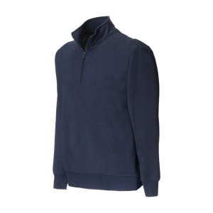 ON Hanorac unisex cu fermoar pe jumătate, din material 100% regenerat, 280 g pe metru pătrat - Img 3