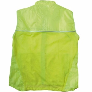 ON High-visibility fluorescent polyester vest with breathable mesh on the back - Img 4