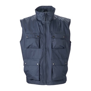 ON Multi-pocket polyester vest with inner pongee mesh lining. Sizes: S/M/L/XL/XXL - Img 2