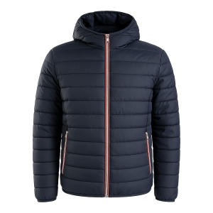 ON Padded 50D polyester jacket with hood. Sizes: S/M/L/XL/XXL