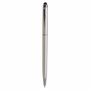 ON Plastic twist pen with touchscreen rubber tip and metal clip - Img 3