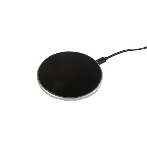 ON Plastic wireless charging base 10W with Led light for laser engraving logo