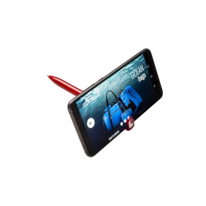 ON PP and wheat straw twist pen with mobile phone stand - Img 13