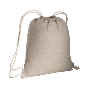 ON Rucsac cu șnur de strângere din bumbac reciclat 150g/m2 - Img 3