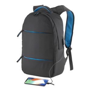 ON Rucsac din poliester 600D pentru PC. Buzunar principal pentru laptop și 3 buzunare frONtale. Material respirabil.