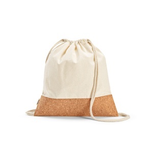 Orizaba Drawstring Bag rCotton 180gsm and Cork - Img 1
