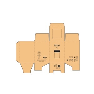 AO Pahar de călătorie Don din rSS și capac din bambus, 400 ml. Perete dublu