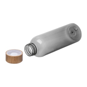 MC Sticlă de băut PET cu capac din bambus, 500ml