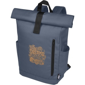 PF™ Byron 15.6" GRS RPET roll-top backpack 18L - Img 27