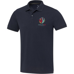 PF™ Emerald polo unisex cu mânecă scurtă din material reciclat Aware™ - Img 1