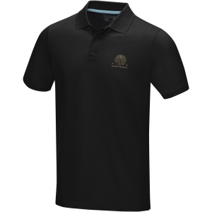 PF™ Graphite polo organic bărbați cu mânecă scurtă - Img 25