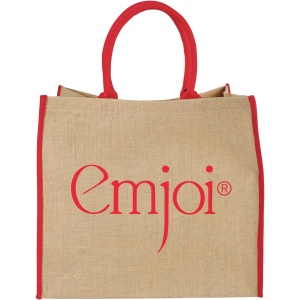 PF™ Harry coloured edge jute tote bag 25L - Img 1