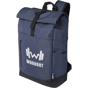 PF™ Hoss rucsac laptop 15.6"" GRS reciclat tip roll-up 12L - Img 11
