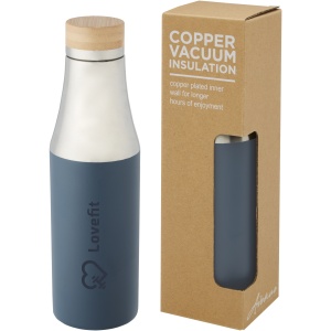 PF™ Hulan 540 ml copper vacuum insulated stainless steel bottle with bamboo lid - Img 1