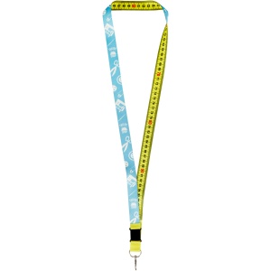 PF™ Isla 1-metre sublimation lanyard with safety breakaway