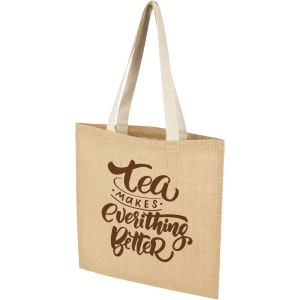 PF™ Juta 300 g/m² jute tote bag 7L - Img 1
