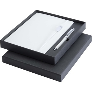 PF™ Legato Elegance A5 hard cover notebook and rollerball pen set - Img 1