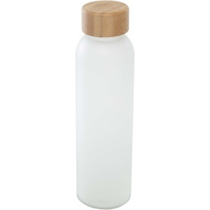 PF™ Lume 500 ml matte soda lime glass bottle with bamboo lid - Img 2
