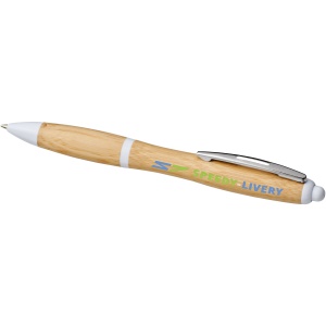 PF™ Nash bamboo ballpoint pen (blue ink) - Img 20