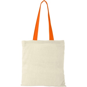 PF™ Nevada 100 g/m² cotton tote bag coloured handles 7L