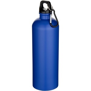 PF™ Oregon sticlă de apă mată 750 ml simplu perete din oțel inoxidabil reciclat RCS cu carabină - Img 1