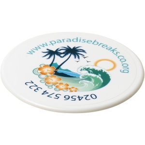 PF™ Renzo round plastic coaster