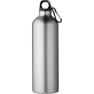 PF™ Oregon 770 ml RCS certified recycled aluminium water bottle with carabiner