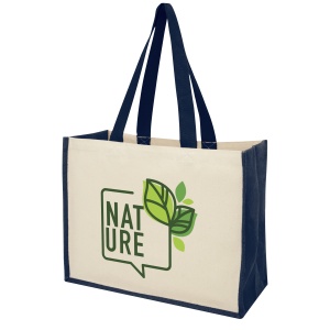 PF™ Varai geantă tote de cumpărături din pânză și iută 320 g/m² 23L - Img 17