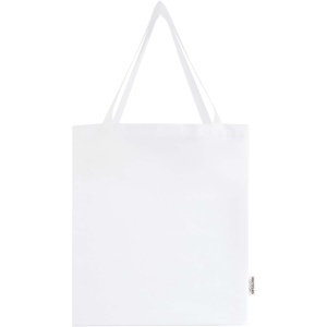 PF Geantă tote Madras 140 g/m² GRS bumbac reciclat cu clin, 12L