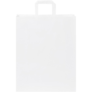 PF Pungă de hârtie kraft 80-90 g/m2 cu mânere plate - 32 x 12 x 40 cm