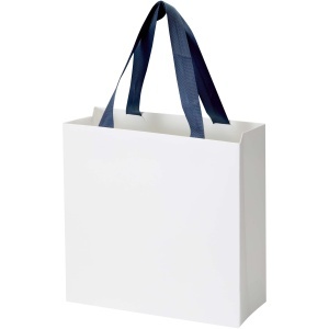 PF Smartfold 230 g/m2 paper bag with ribbon handles and matt lamination - 24 x 10 x 24 cm - Img 10