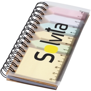 PF Spinner spiral notebook with coloured sticky notes - Img 4