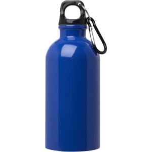 PF Sticlă de apă Oregon 400 ml din oțel inoxidabil cu perete simplu, certificată RCS, cu carabină
